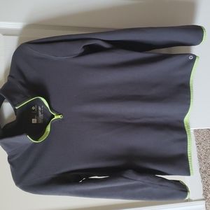 Xersion Sweatshirt Gray and green medium